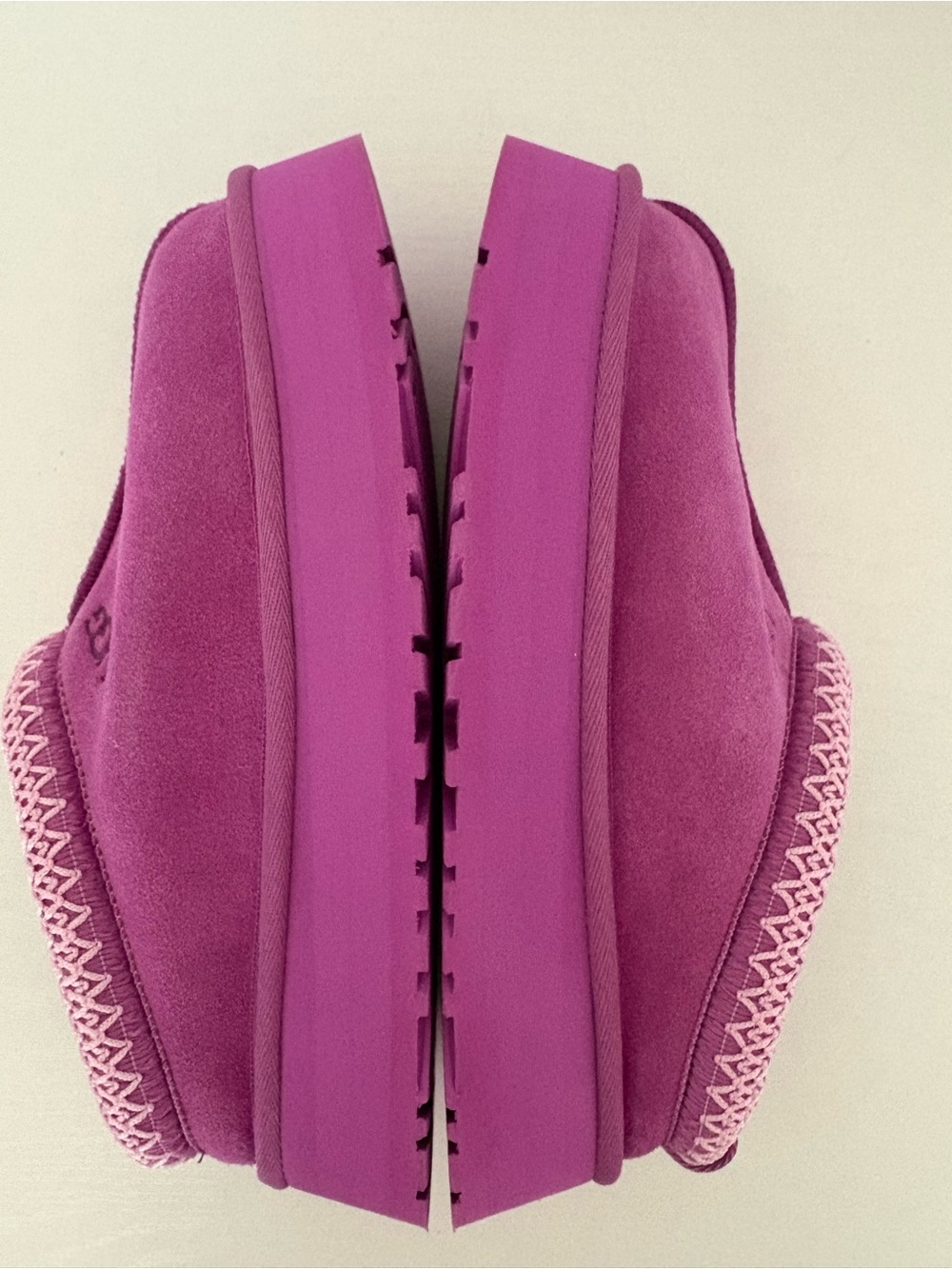NWT UGG Tazz Platform Slipper Clogs - Purple Ruby- Size 8 - Picture 14 of 15